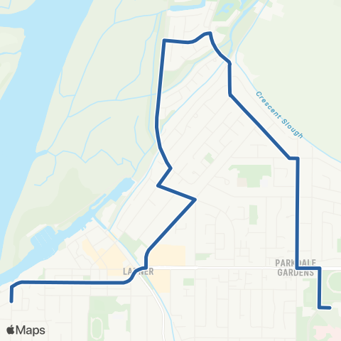 TransLink Ladner Ring map