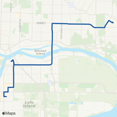 TransLink Metrotown / Brighouse Station map