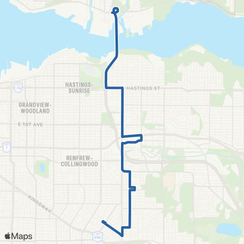 TransLink Phibbs Exchange / Joyce Station map