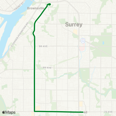 TransLink Scott Rd map