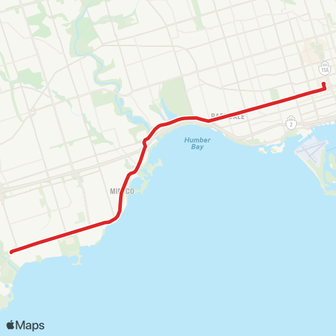 TTC Queen map