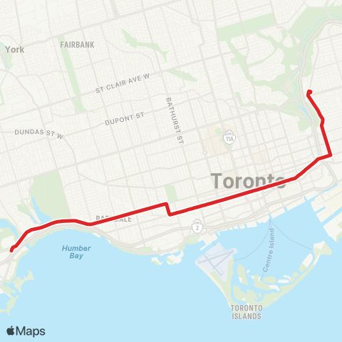 TTC King map