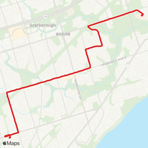 TTC Curran Hall map