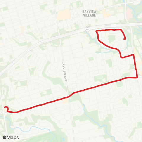 TTC Silver Hills map