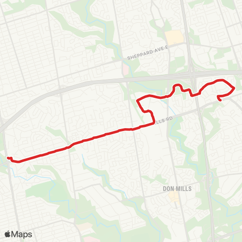 TTC Graydon Hall map