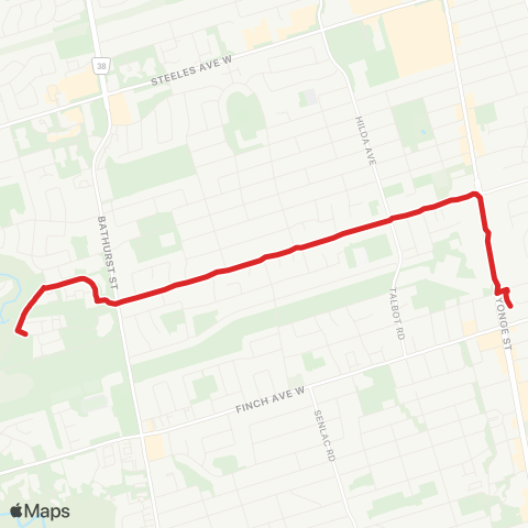 TTC Drewry map