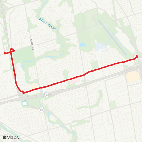 TTC Torbarrie map