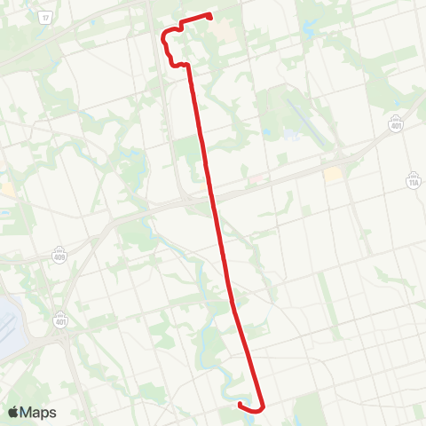 TTC Jane map