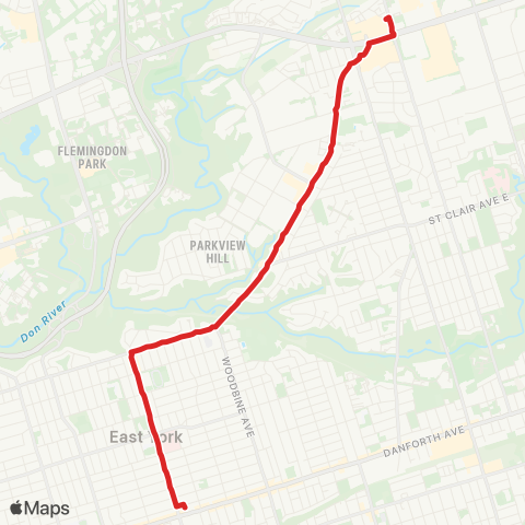 TTC O'Connor map