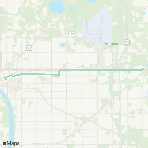 Tulsa Transit Admiral map