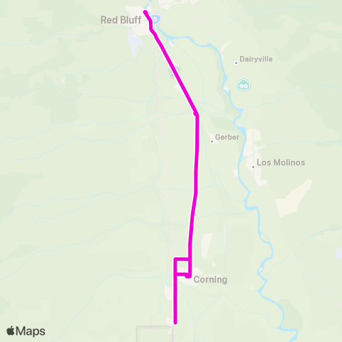 TRAX Corning - Rolling Hills Casino map