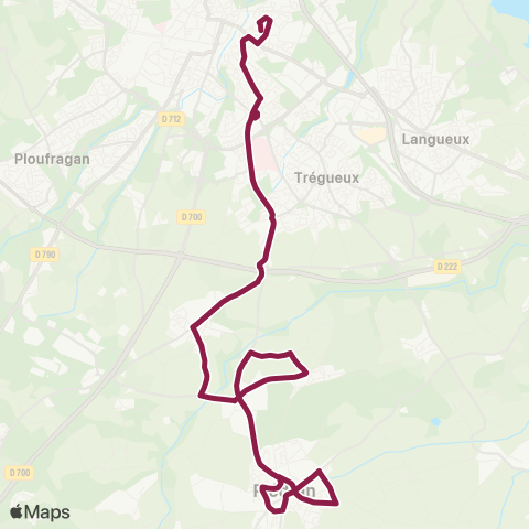 TUB Racine - Plédran map