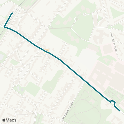 Transvilles Ligne Hôpital map