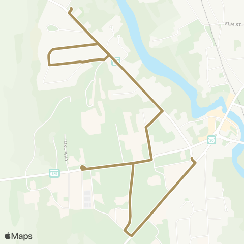 Tri-Valley Transit College map