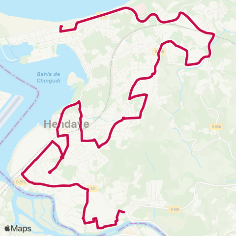 Txik Txak Hendaye Grande Plage - Hendaye Autoport map