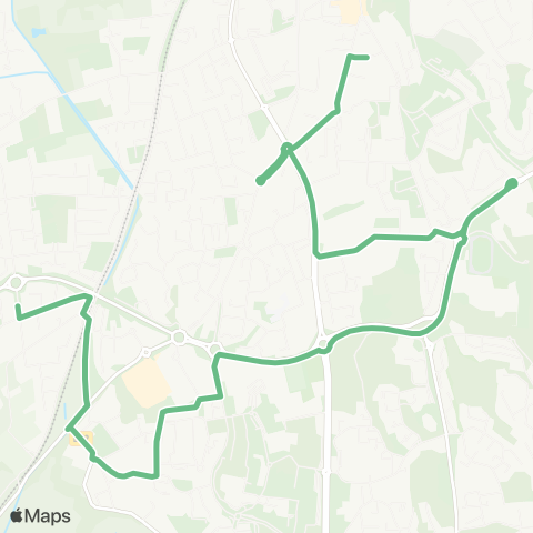 Ulysse Scolaires La licorne - Gare map