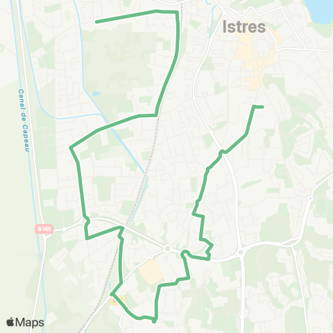 Ulysse Scolaires Gare - Manne 2 map