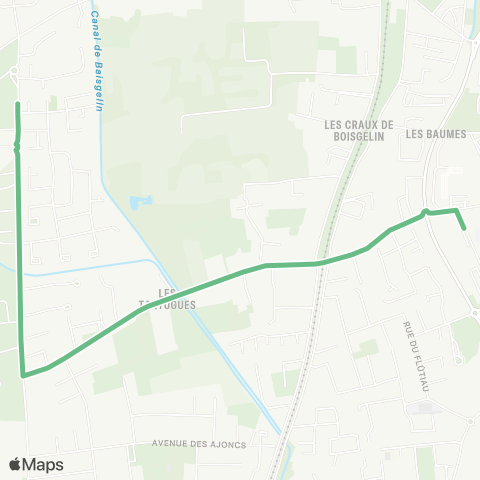 Ulysse Scolaires Circuit Calamand map