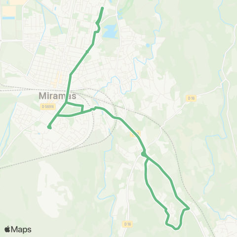 Ulysse Scolaires Miramas Camus - Jean Moulin map