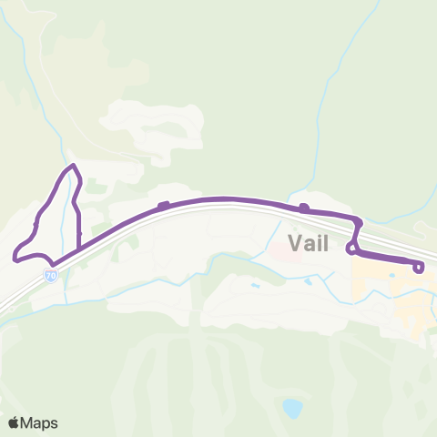 Vail Sandstone map