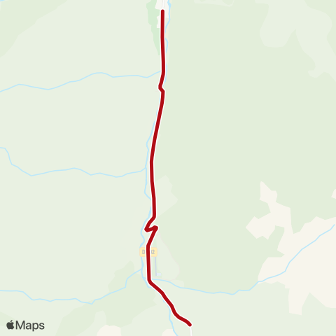 Skibus Valloire La Poutre map