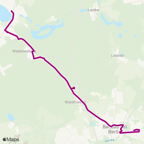 Barnimer Busgesellschaft Bacharachstr. ↔︎ S Bernau Bhf map