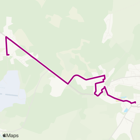 Verkehrsgesellschaft Teltow-Fläming Ahornweg ↔︎ Busbahnhof map