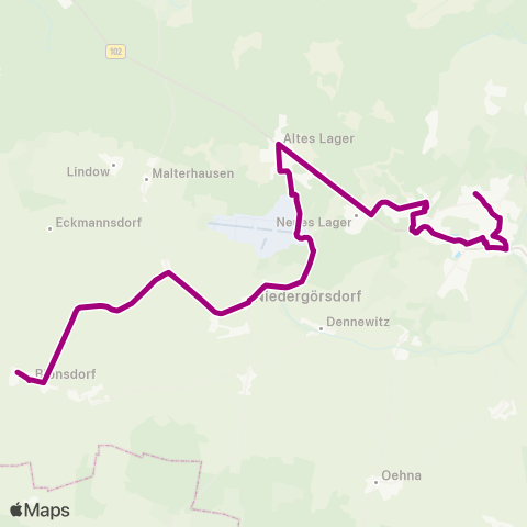 Verkehrsgesellschaft Teltow-Fläming  map