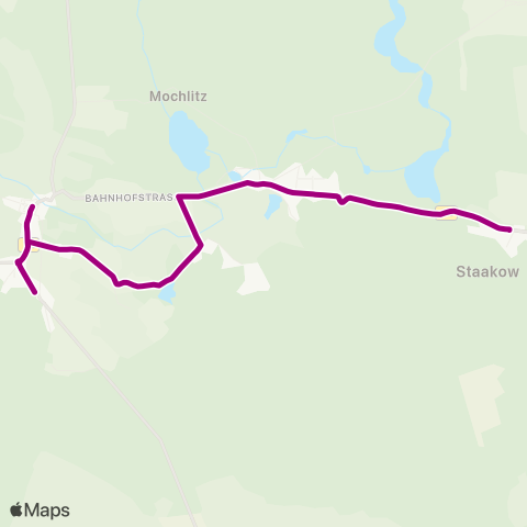 Regionale Verkehrsgesellschaft Dahme-Spreewald  map