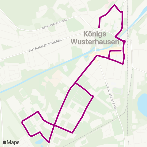 Regionale Verkehrsgesellschaft Dahme-Spreewald  map