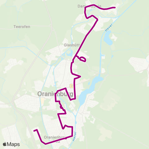 Oberhavel Verkehrsgesellschaft  map