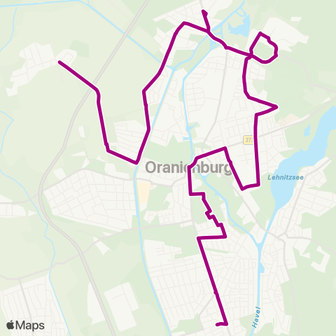 Oberhavel Verkehrsgesellschaft  map