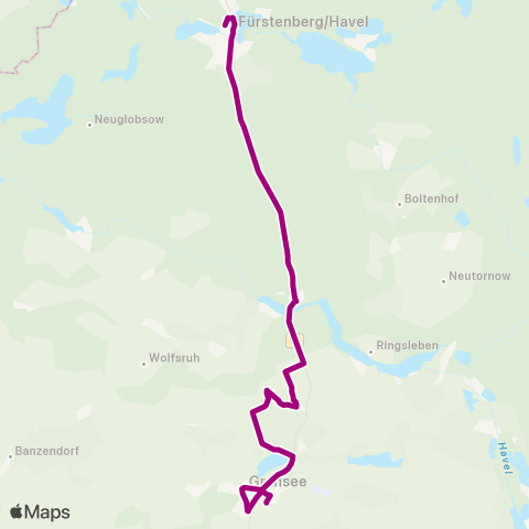 Oberhavel Verkehrsgesellschaft Bhf ↔︎ Bhf map