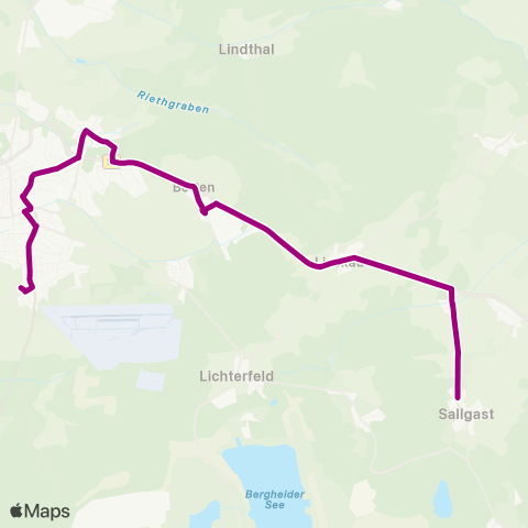 Verkehrsmanagement Elbe-Elster  map