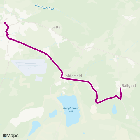 Verkehrsmanagement Elbe-Elster Kirche ↔︎ Bhf map