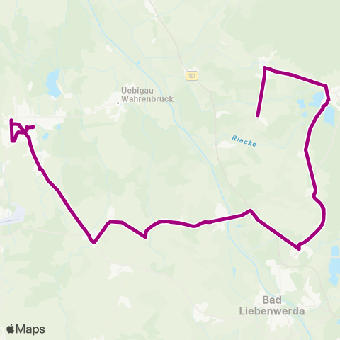 Verkehrsmanagement Elbe-Elster  map