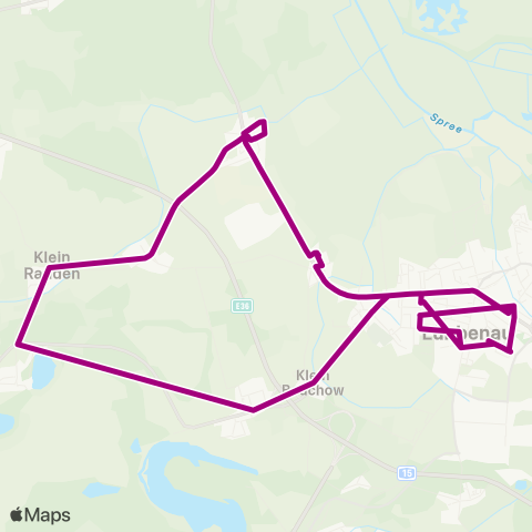 Verkehrsgesellschaft Oberspreewald-Lausitz L49 ↔︎ Poststr. map