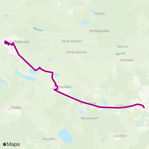 Verkehrsgesellschaft Oberspreewald-Lausitz  map