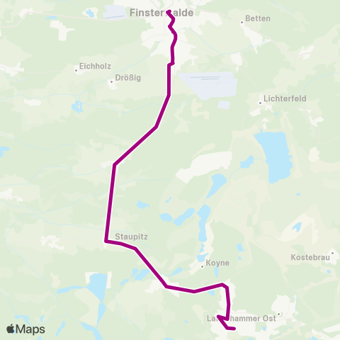 Verkehrsgesellschaft Oberspreewald-Lausitz  map