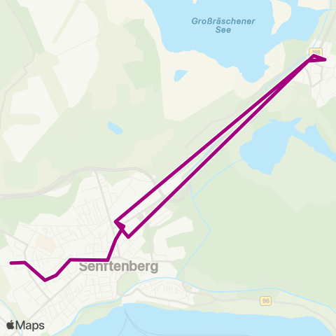 Verkehrsgesellschaft Oberspreewald-Lausitz  map