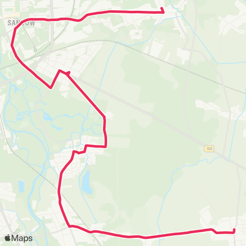 Cottbusverkehr  map