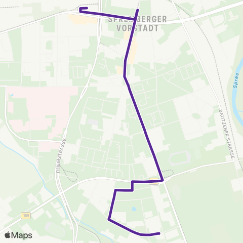 Cottbusverkehr  map