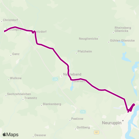 ORP Ostprignitz-Ruppiner Personennahverkehrsgesellschaft Anger ↔︎ Herzsprung (Opr) map