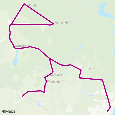 ORP Ostprignitz-Ruppiner Personennahverkehrsgesellschaft Schule ↔︎ Rheinsberger Tor Bhf map