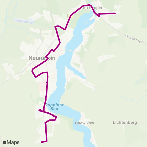 ORP Ostprignitz-Ruppiner Personennahverkehrsgesellschaft Anna-Petrat-Str. ↔︎ Treskow map