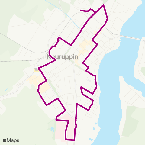 ORP Ostprignitz-Ruppiner Personennahverkehrsgesellschaft Pfarrkirche ↔︎ W.-Rathenau-Str. map