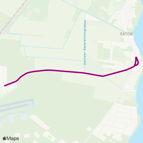 BVG Habichtswald (Berlin) ↔︎ Alt-Gatow (Berlin) map