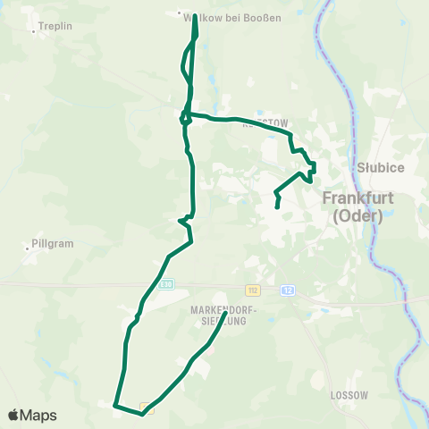 Stadtverkehrsgesellschaft Frankfurt (Oder)  map