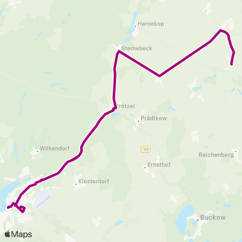 mobus Märkisch-Oderland Bus Schule ↔︎ Schule map