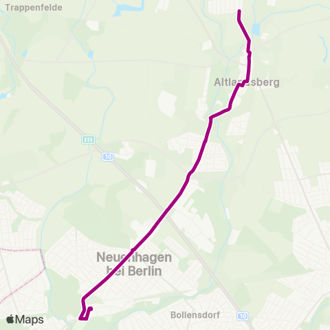 mobus Märkisch-Oderland Bus  map